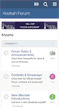Mobile Screenshot of hookahforum.com